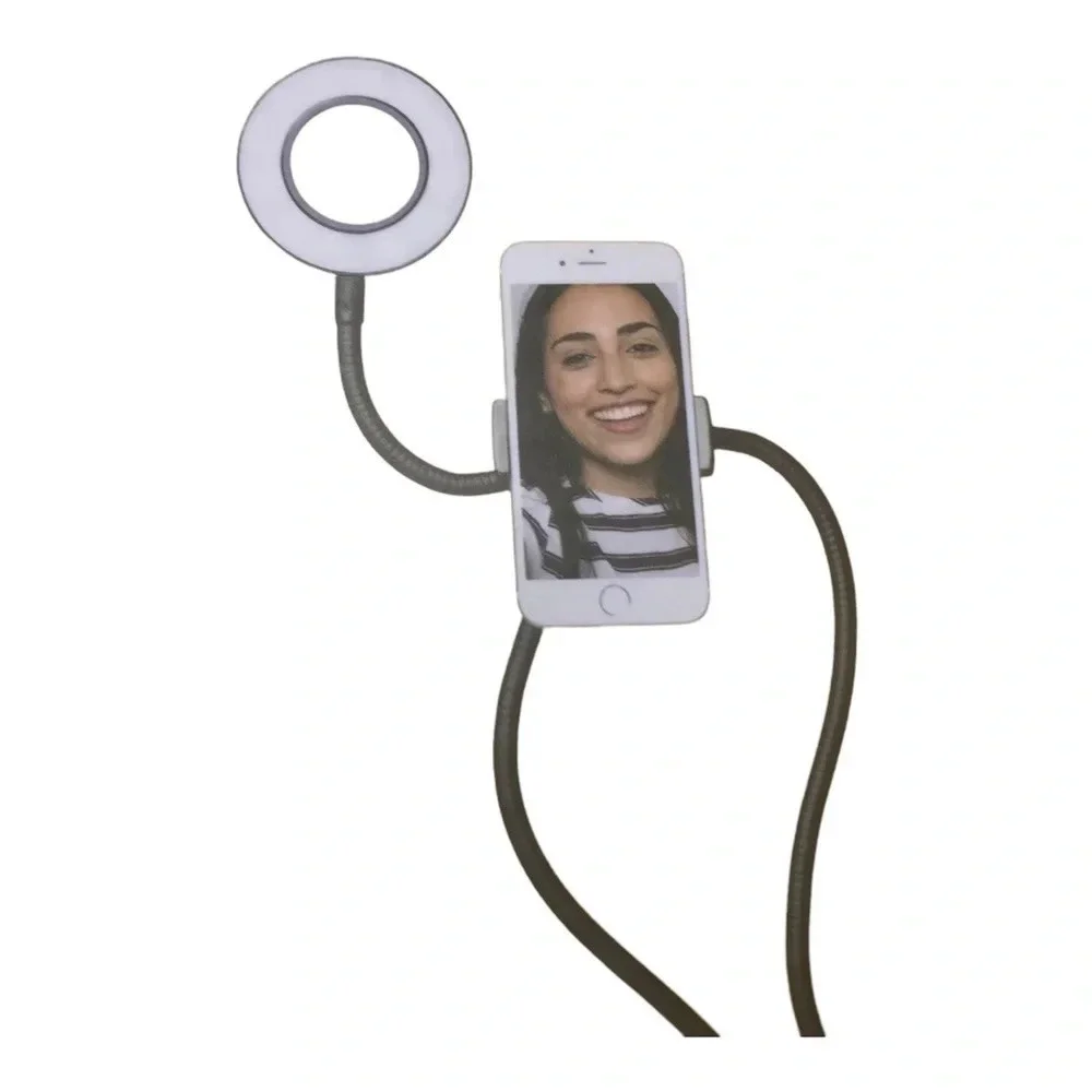 Swipe Smartphone Holder with LED Vlogging Light - Picture 14 of 14